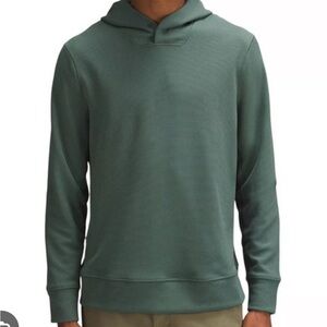 Lulu Lemon Men's Shift Stitch Hoodie, dark fir color, size XL